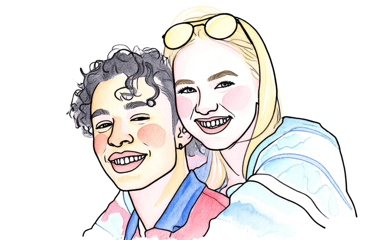 Line and Wash generated by PortraitArt