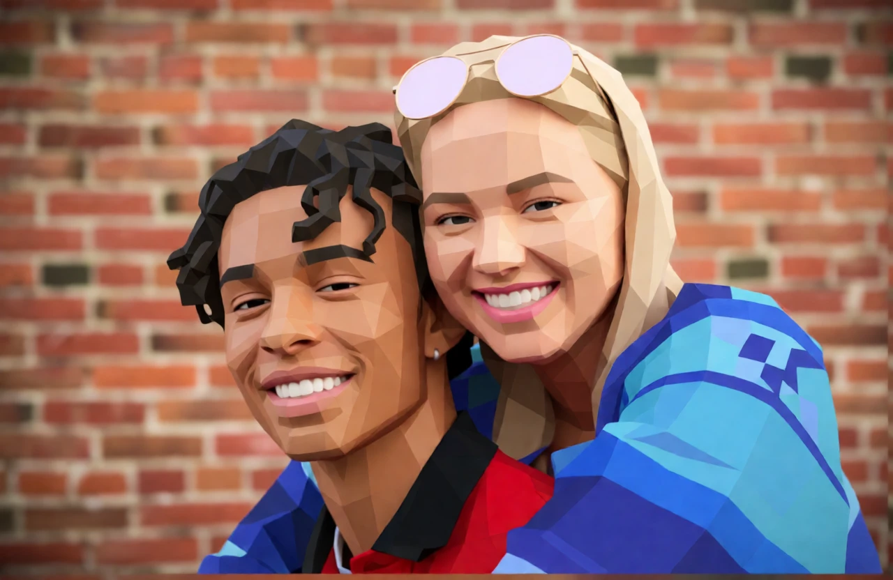 Low-Polygon generated by PortraitArt