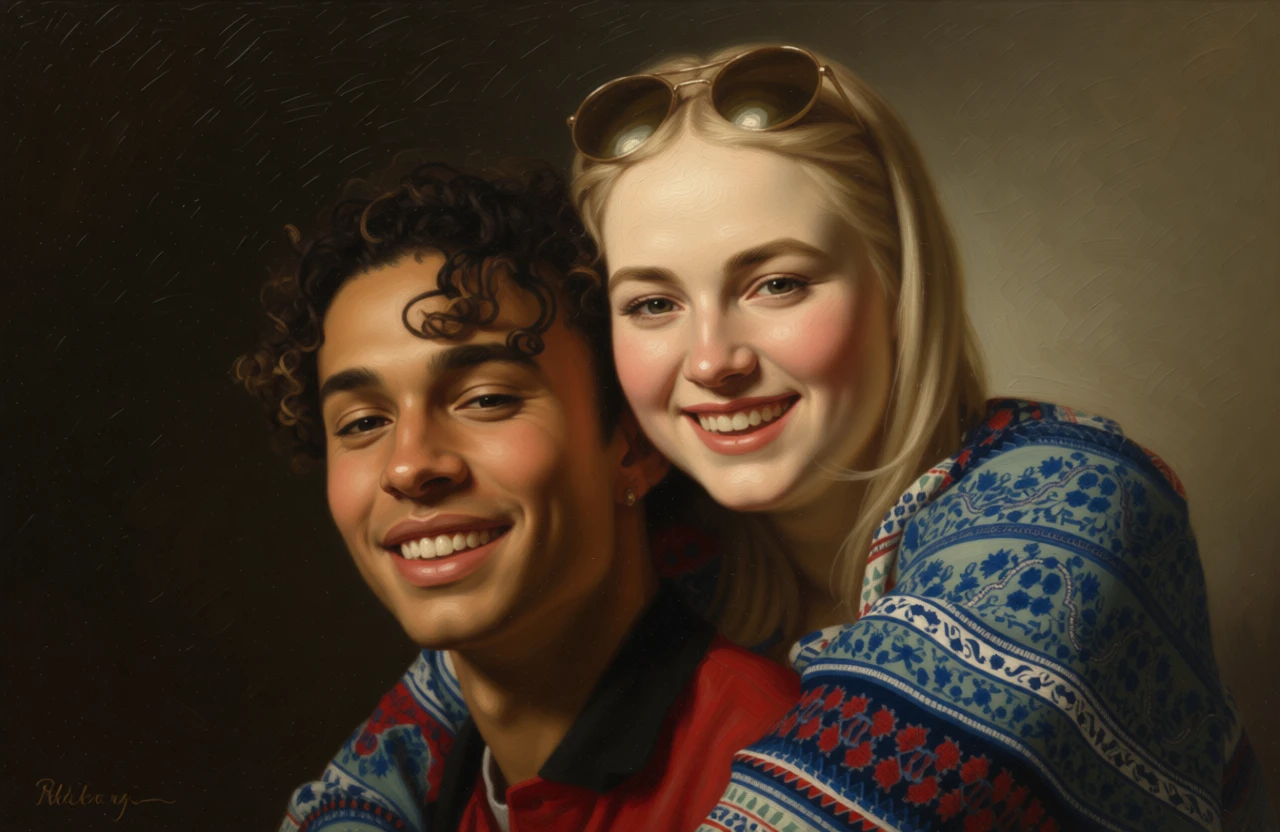 Painting • Academism generated by PortraitArt