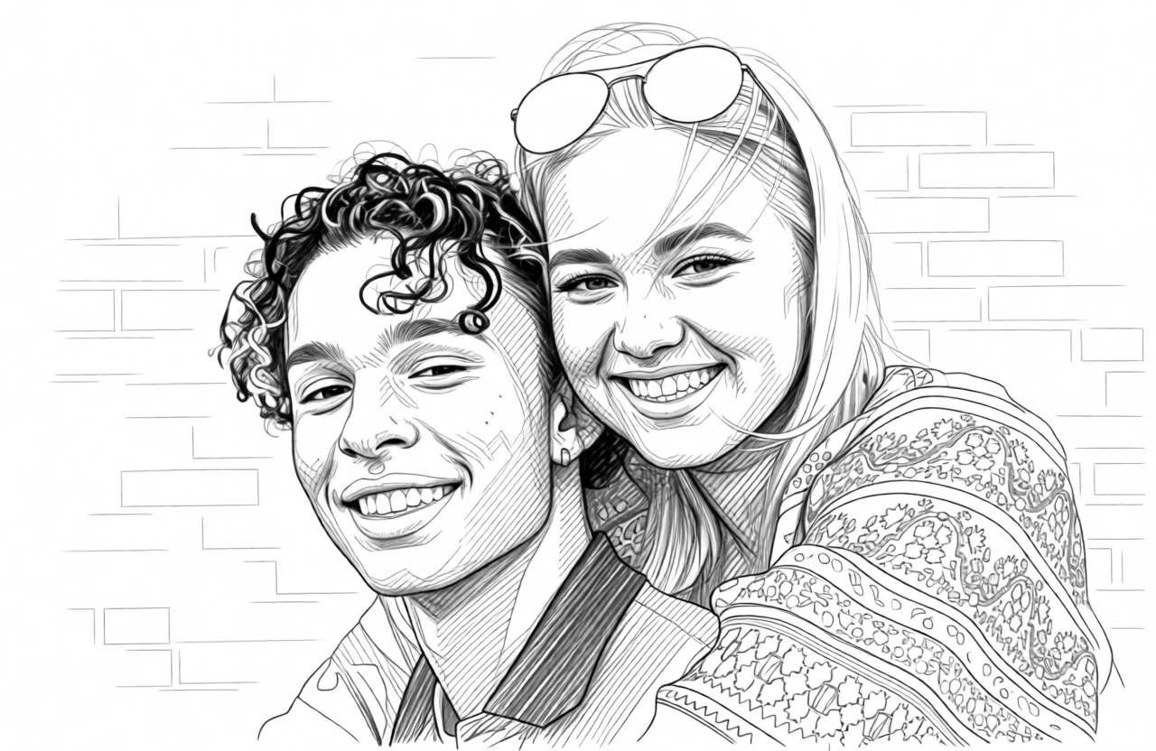 Pencil Sketch generated by PortraitArt