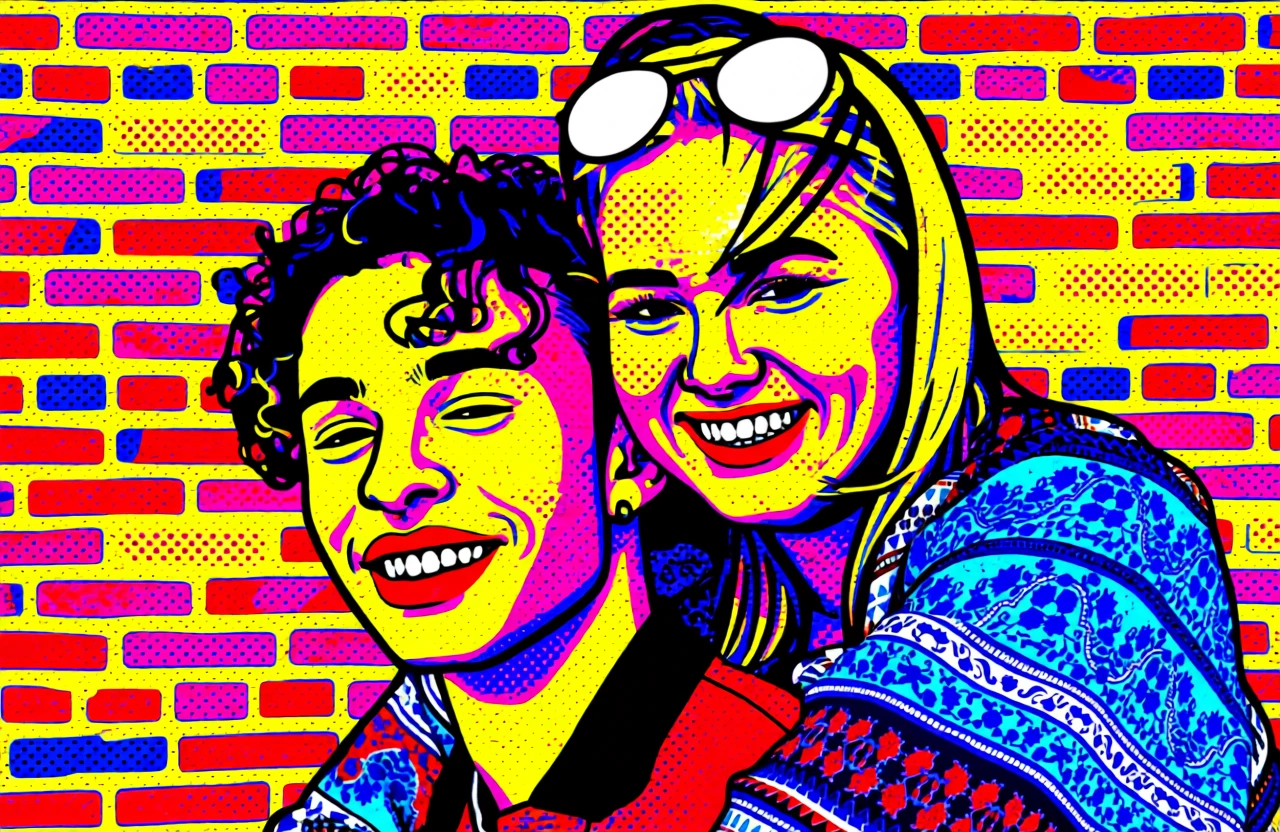 Halftone Pop Art generated by PortraitArt