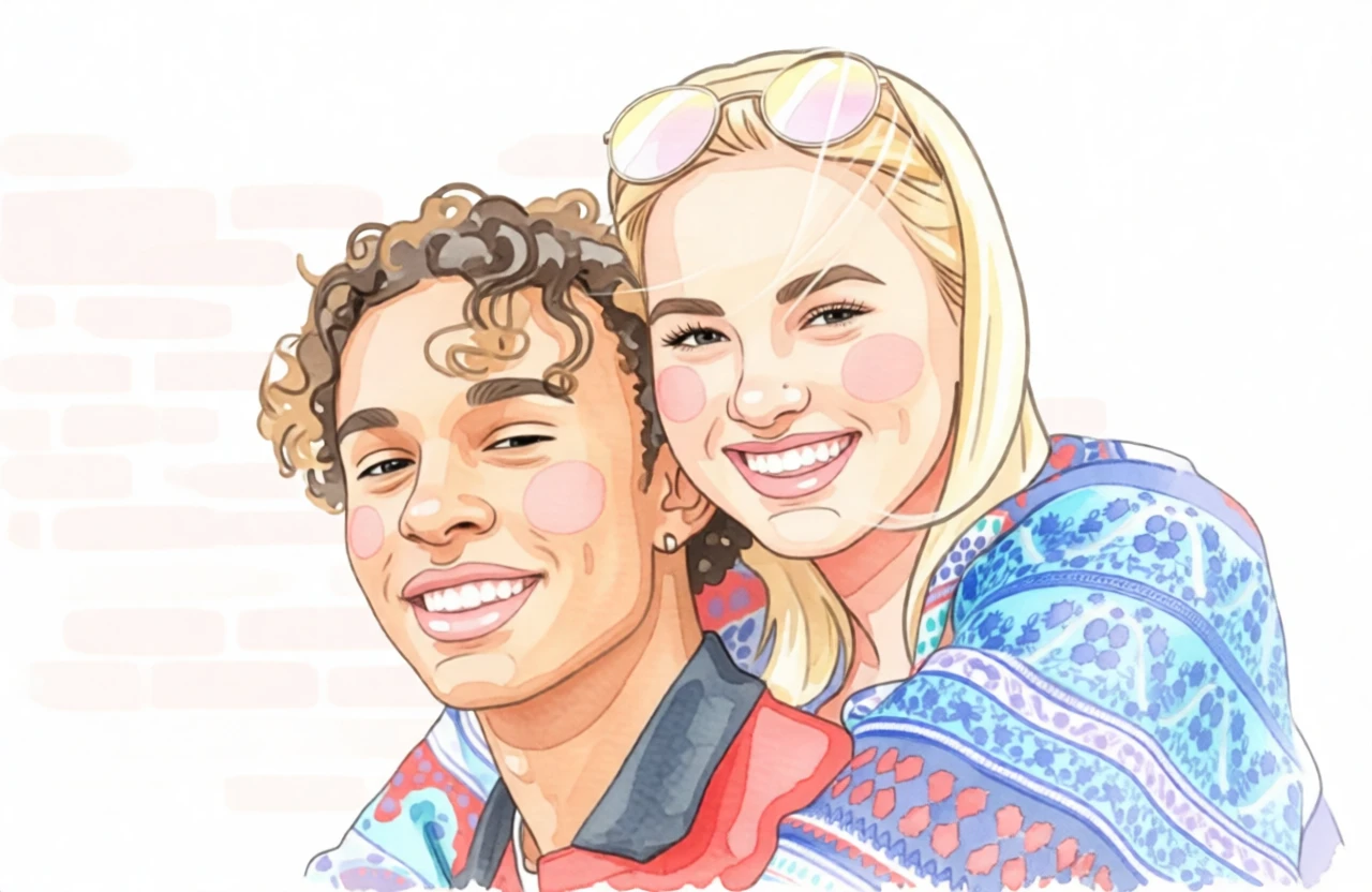 Watercolor Illustration generated by PortraitArt