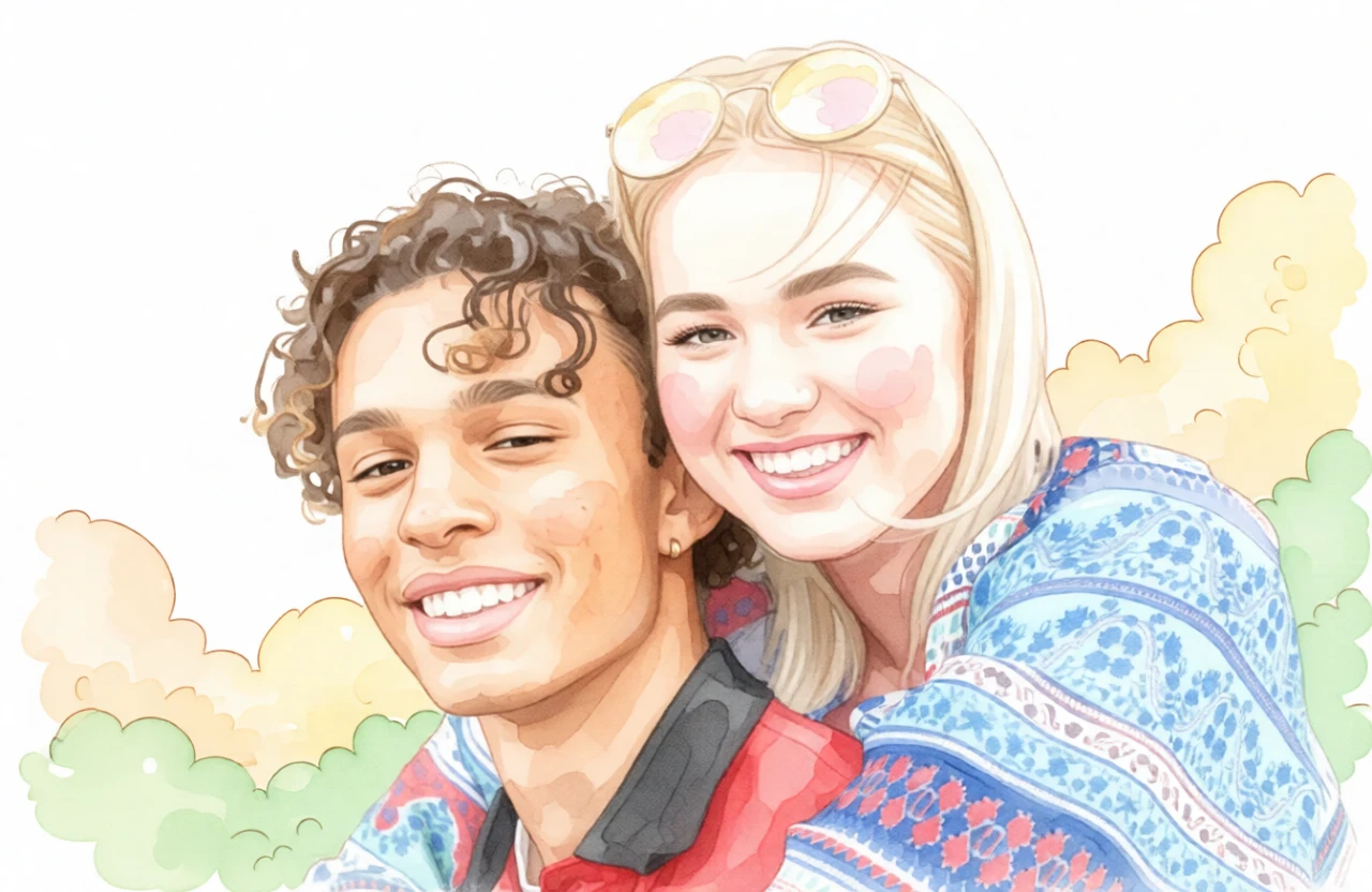 Watercolor Storybook generated by PortraitArt