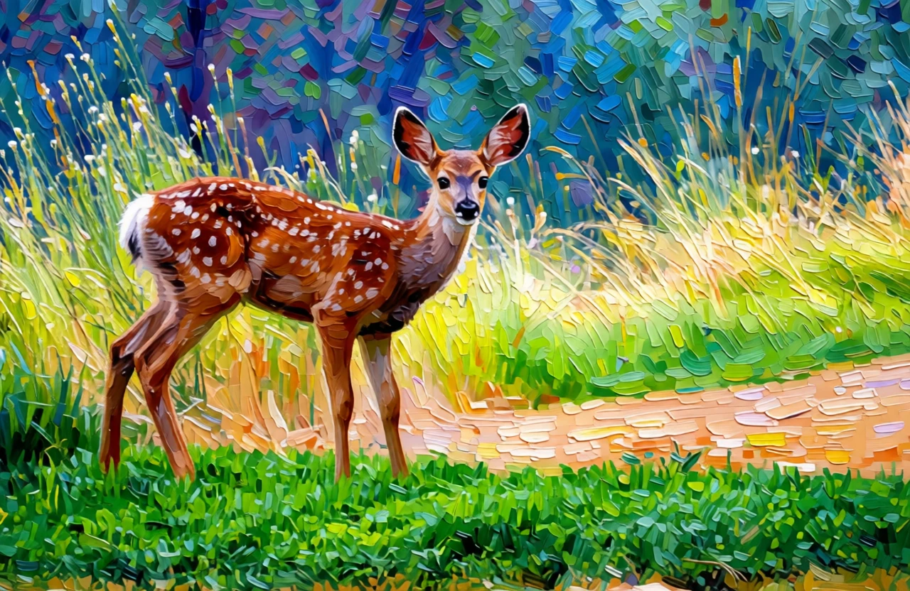 Acryclic Painting generated by PortraitArt