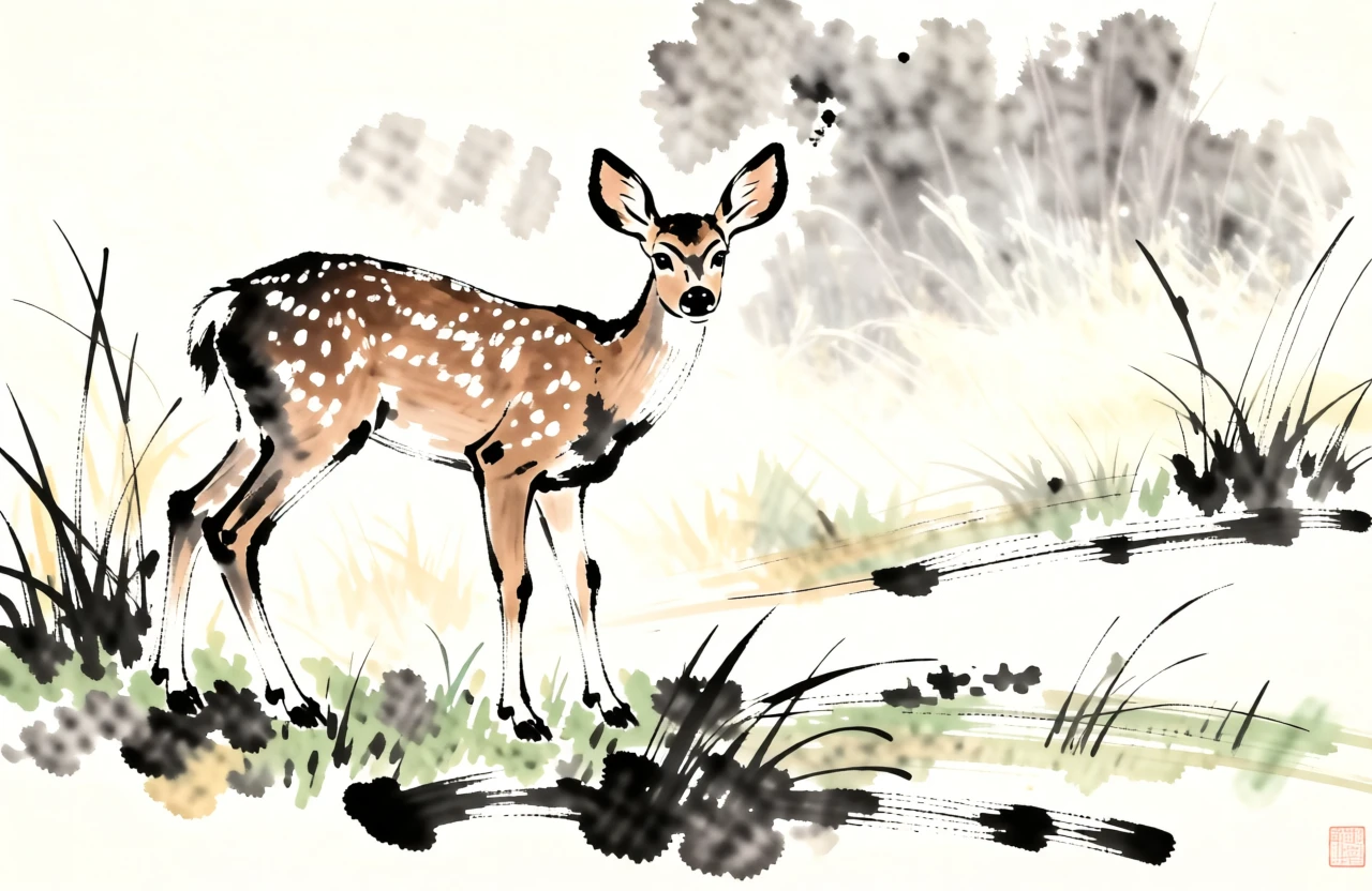 Color Ink Painting (Chinese) generated by PortraitArt