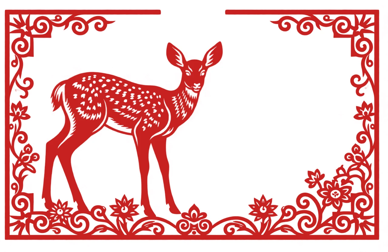 Paper Cutting (Chinese) generated by PortraitArt