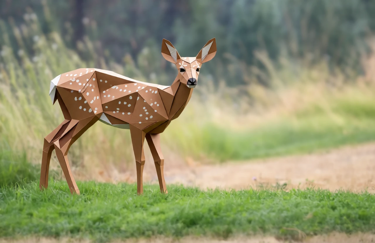 Origma Paper Folding generated by PortraitArt