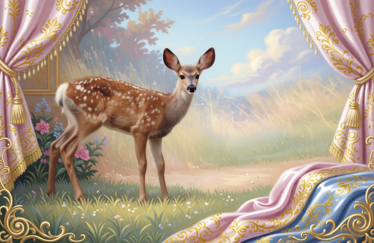 Painting • Rococo generated by PortraitArt