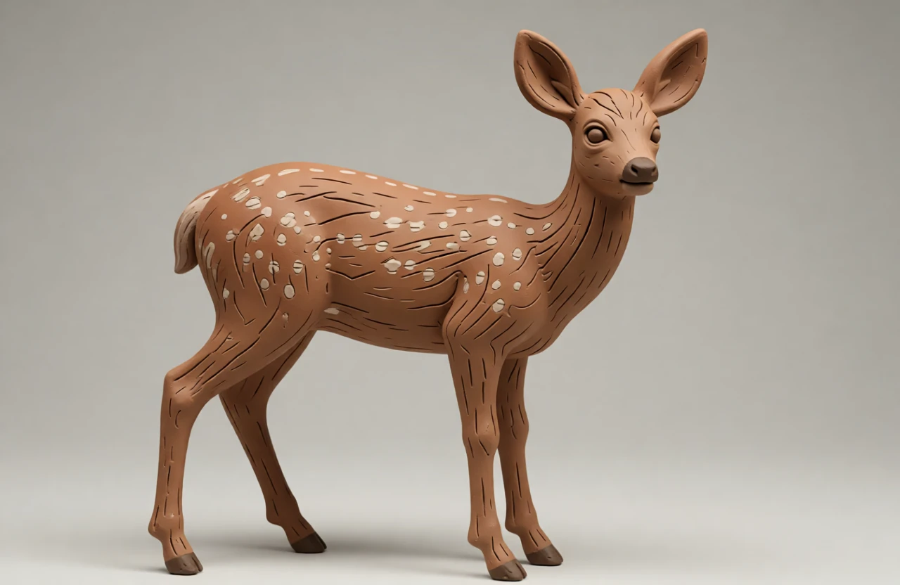 Clay Sculpture generated by PortraitArt