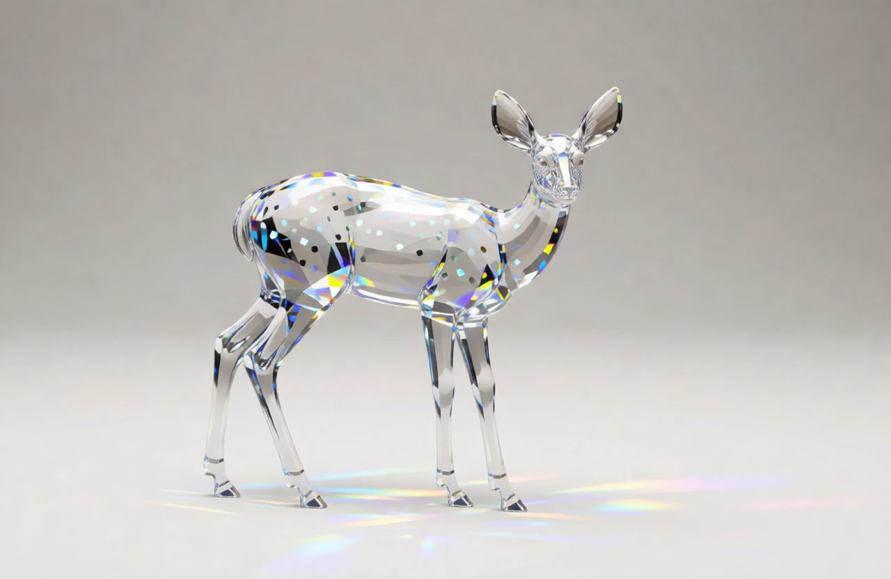 Crystal Sculpture generated by PortraitArt