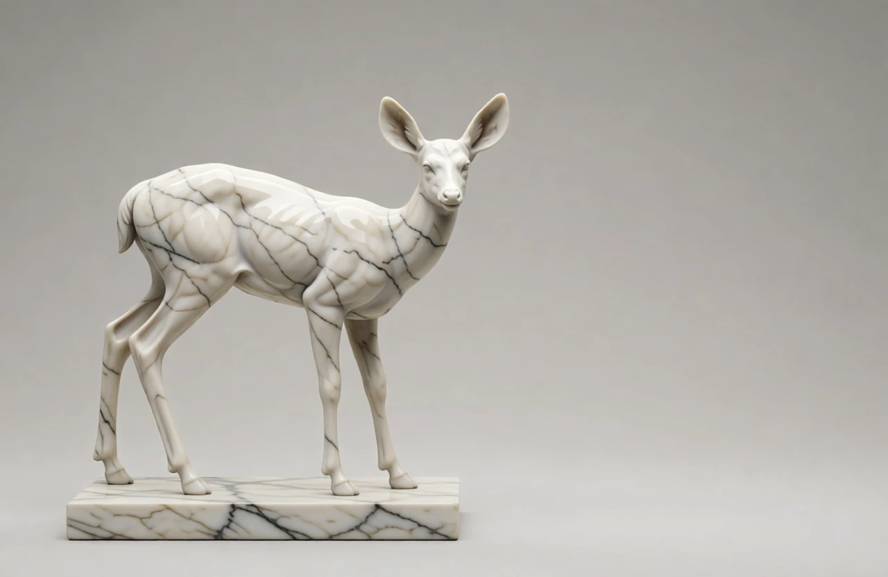 Marble Sculpture generated by PortraitArt