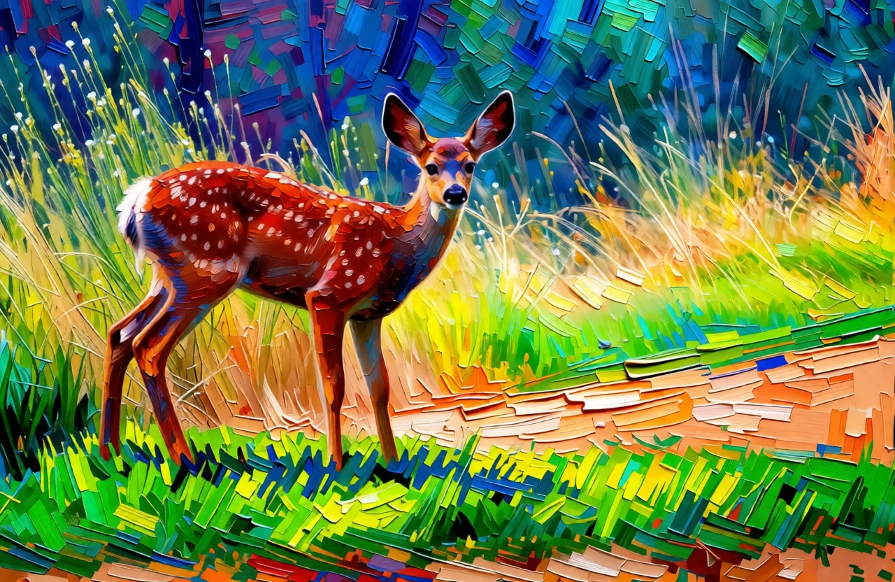 Vibrant Painting generated by PortraitArt