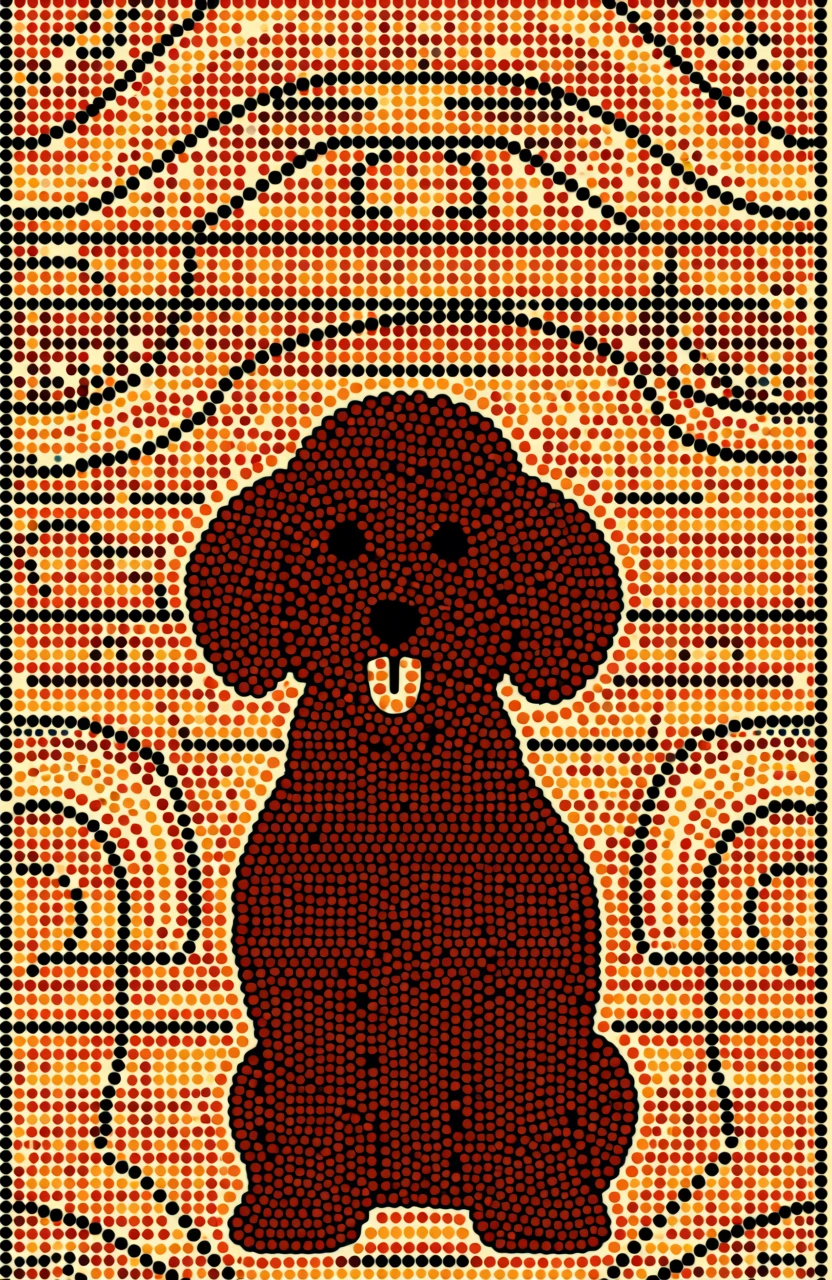 Dot Painting (Aboriginal) generated by PortraitArt