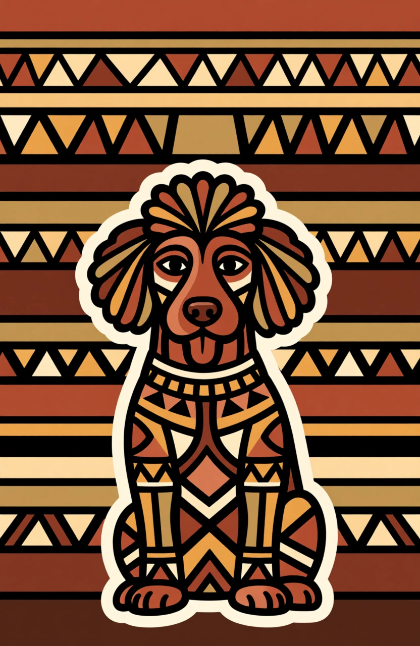Tribal Art (African) generated by PortraitArt