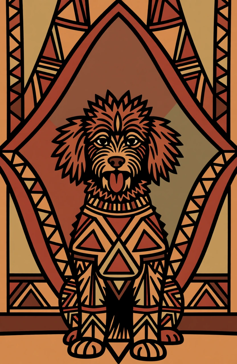 Tribal Art (African) generated by PortraitArt