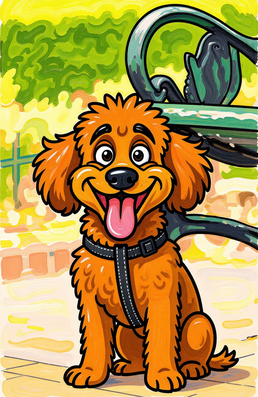 Caricature Painting generated by PortraitArt