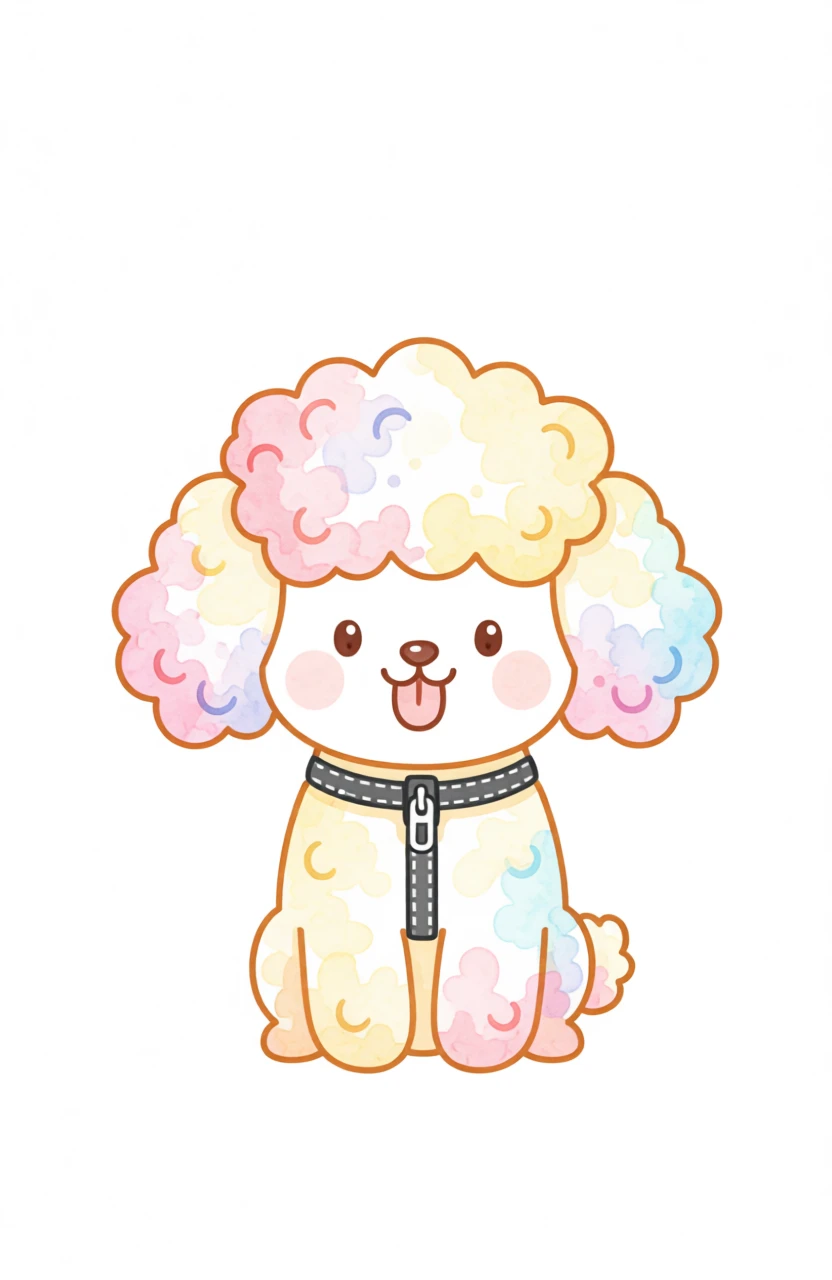 Cartoon Watercolor generated by PortraitArt