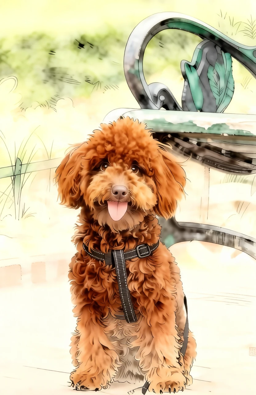 Gongbi Art (Chinese) generated by PortraitArt