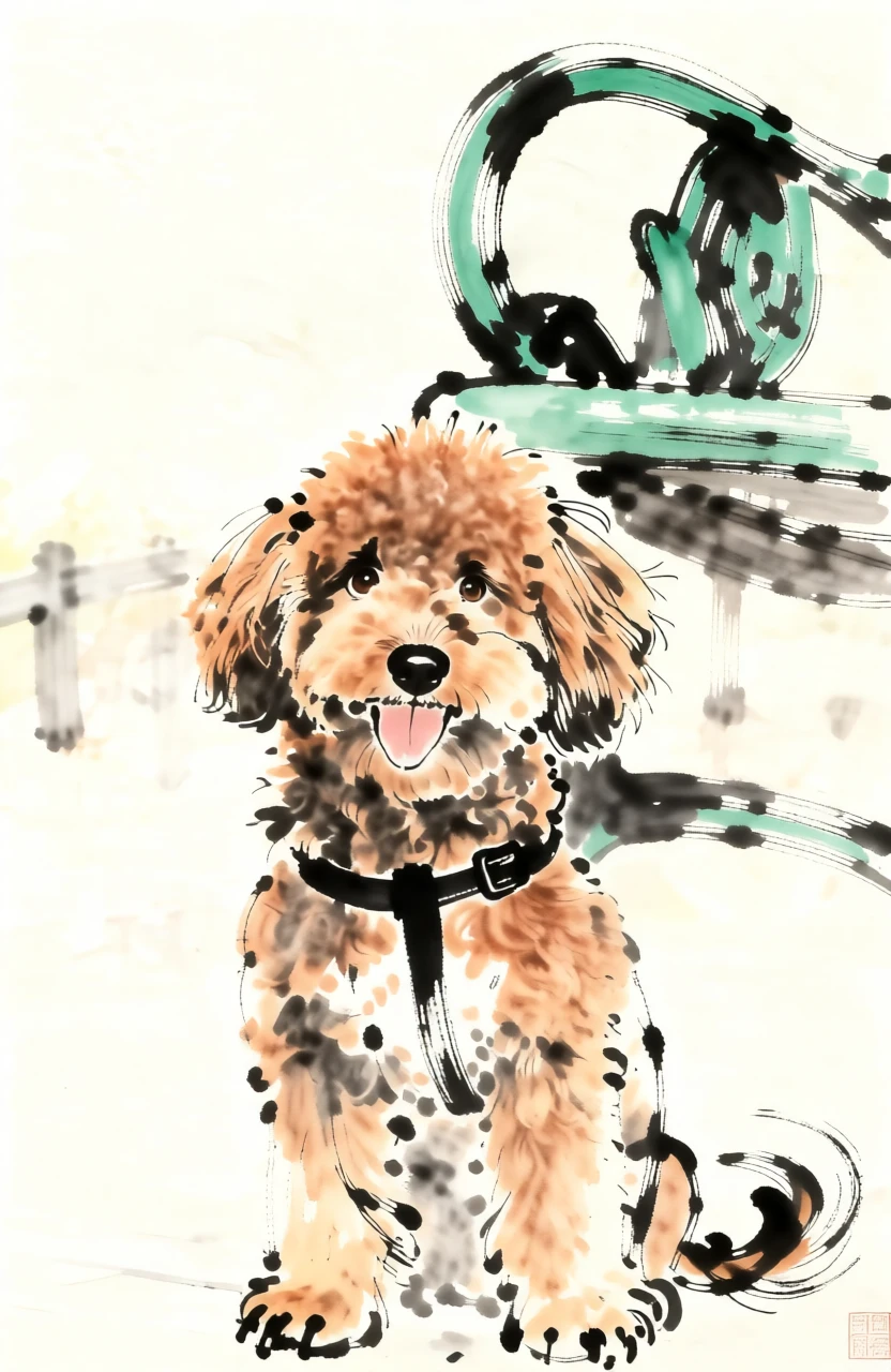 Color Ink Painting (Chinese) generated by PortraitArt