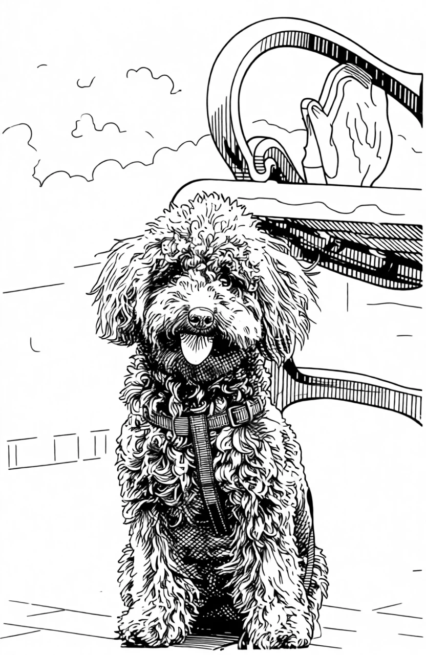 Cross-Hatching Sketch generated by PortraitArt