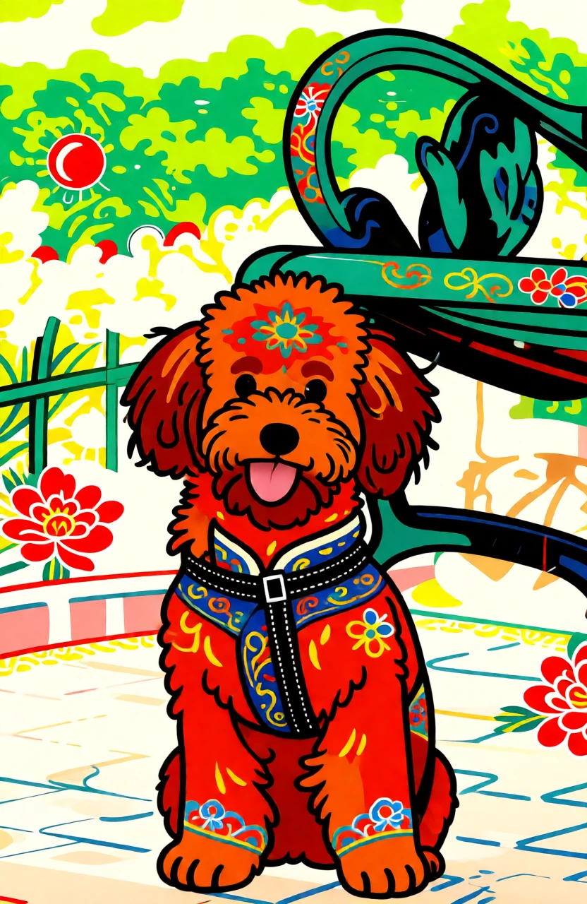 Minhwa Art (Korean) generated by PortraitArt