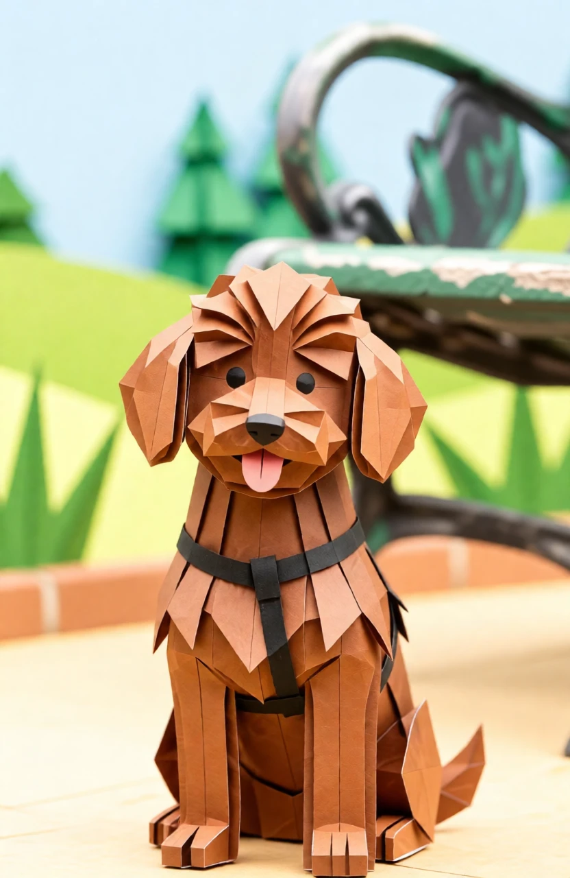 Papercraft generated by PortraitArt