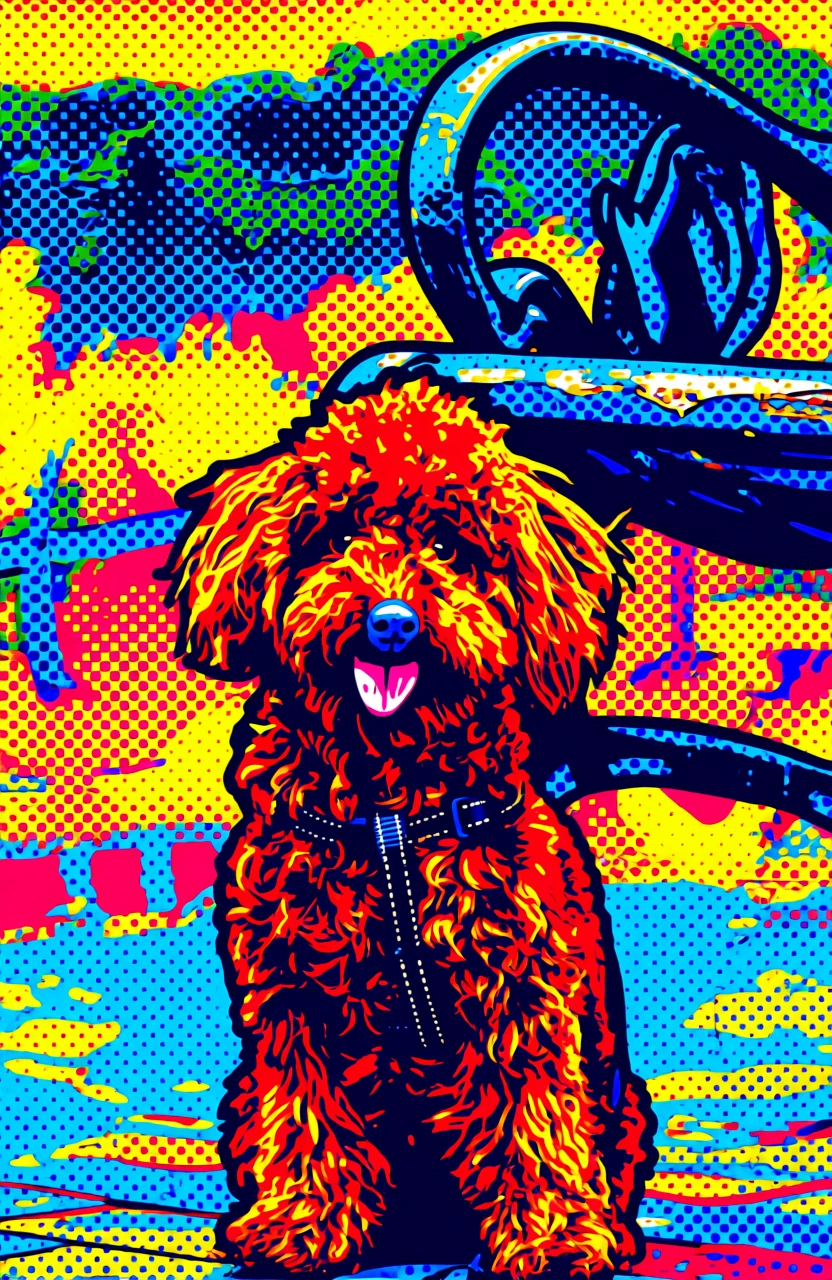 Halftone Pop Art generated by PortraitArt