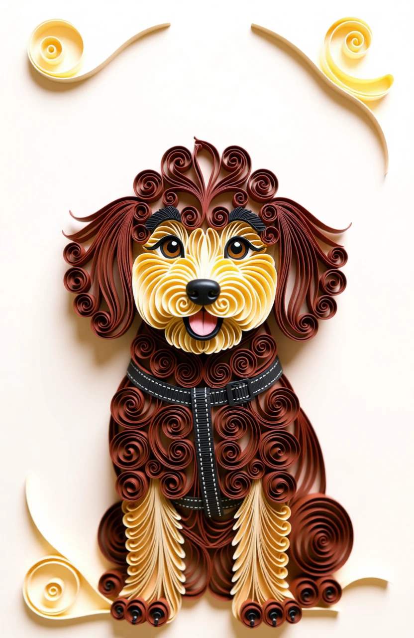Quilling Art generated by PortraitArt