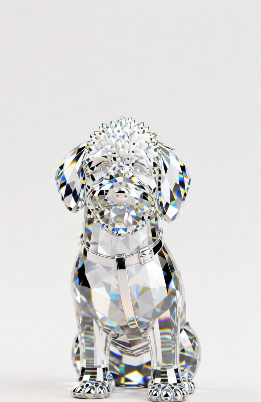 Crystal Sculpture generated by PortraitArt