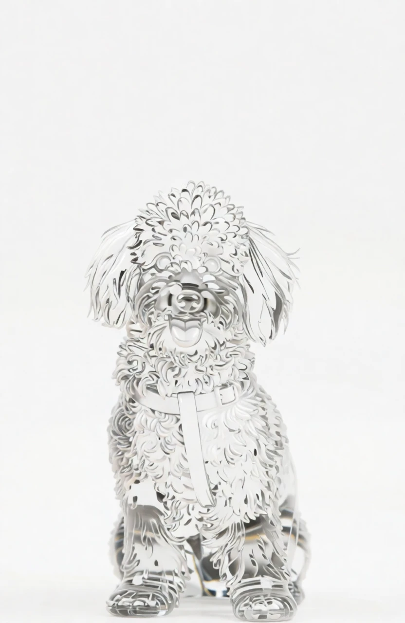 Glass Sculpture generated by PortraitArt