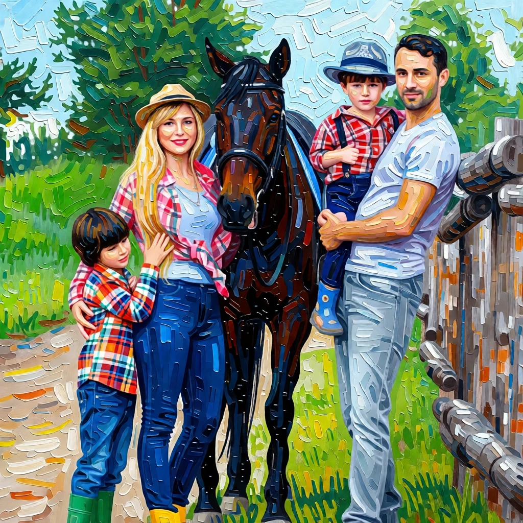 Acryclic Painting generated by PortraitArt