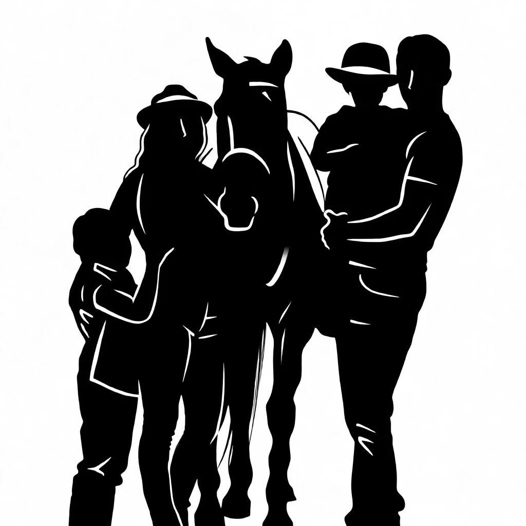 Black & White generated by PortraitArt