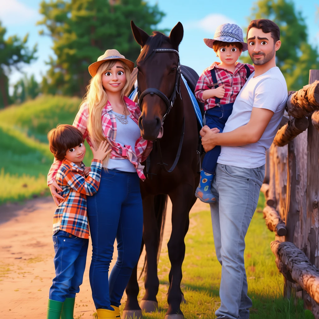 Cartoon 3D generated by PortraitArt