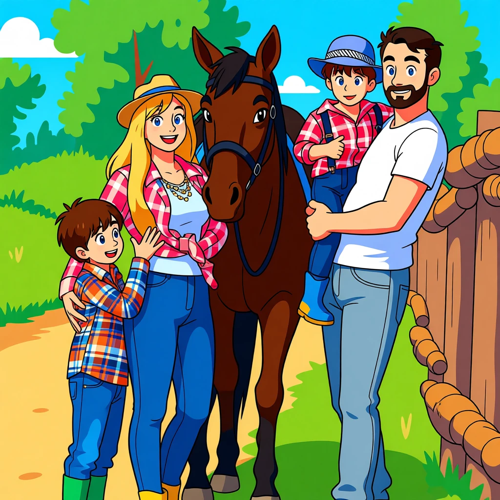 Cartoon Illustration generated by PortraitArt