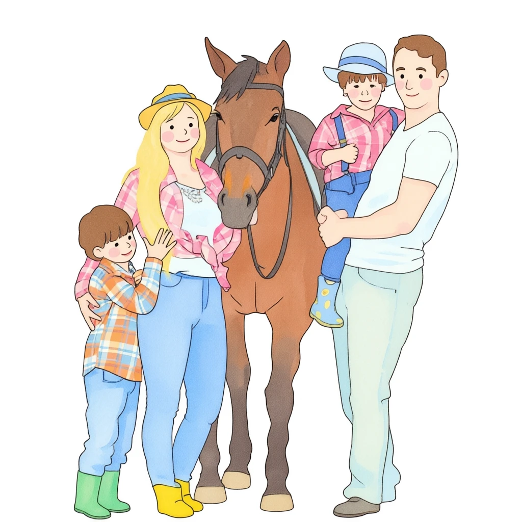 Cartoon Watercolor generated by PortraitArt