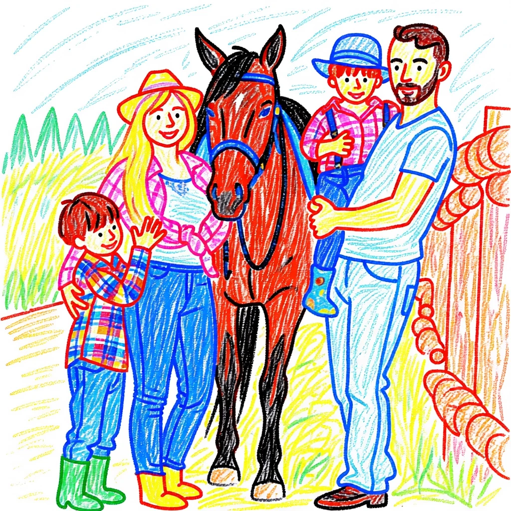 Kids Drawing generated by PortraitArt