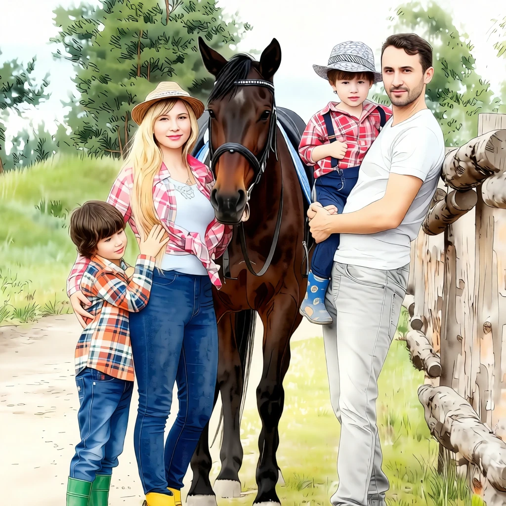 Gongbi Art (Chinese) generated by PortraitArt