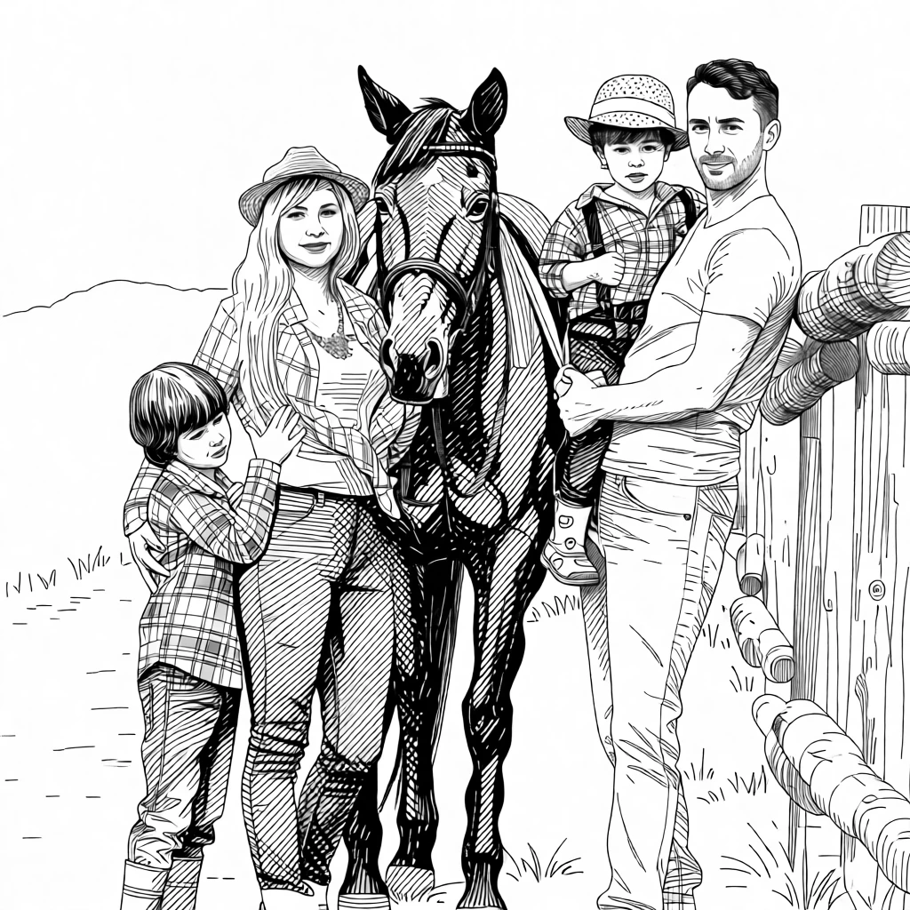 Cross-Hatching Sketch generated by PortraitArt