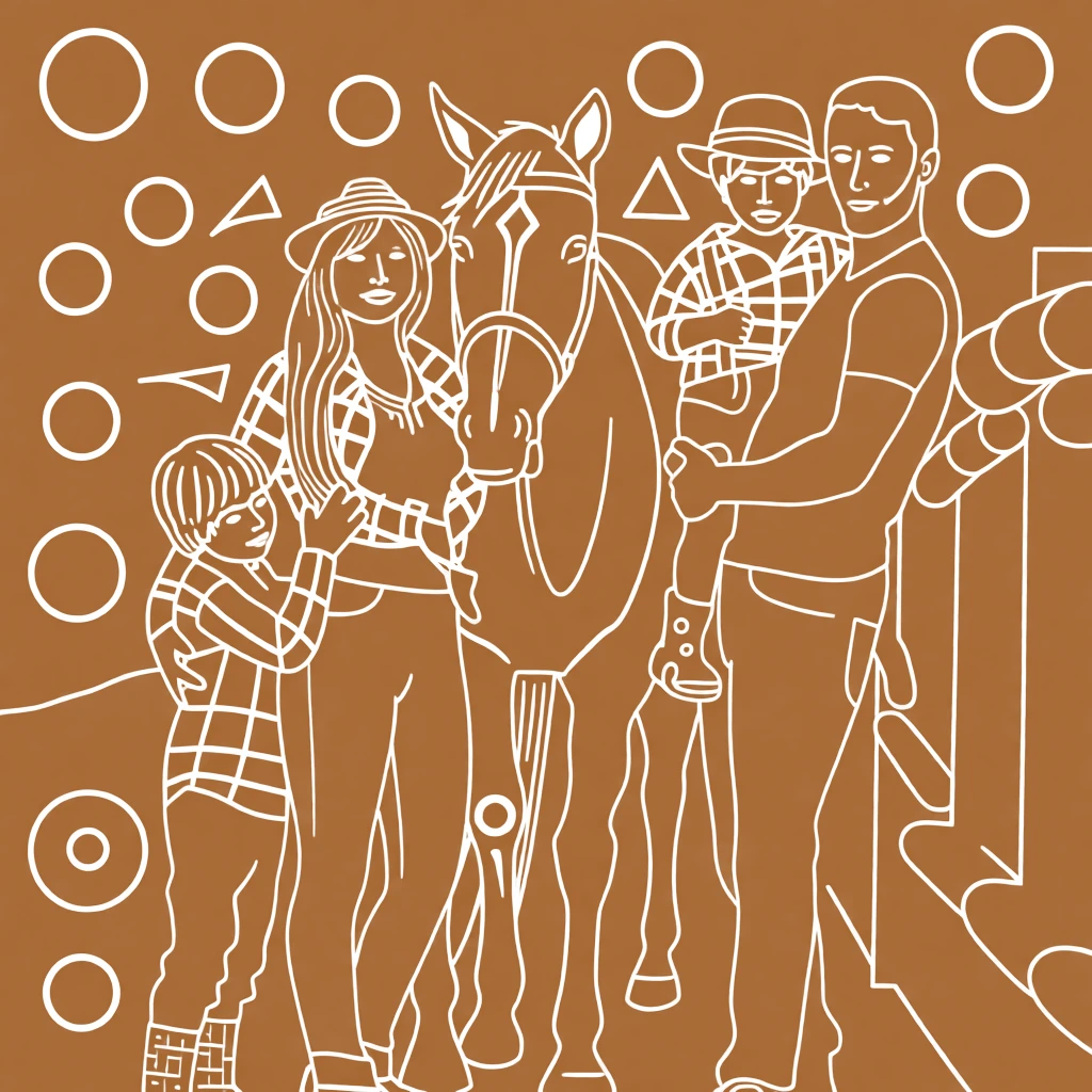 Warli (Indian) generated by PortraitArt