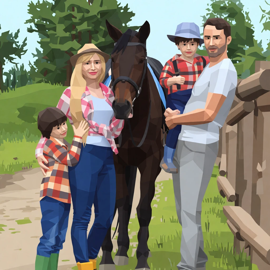 Low-Polygon generated by PortraitArt