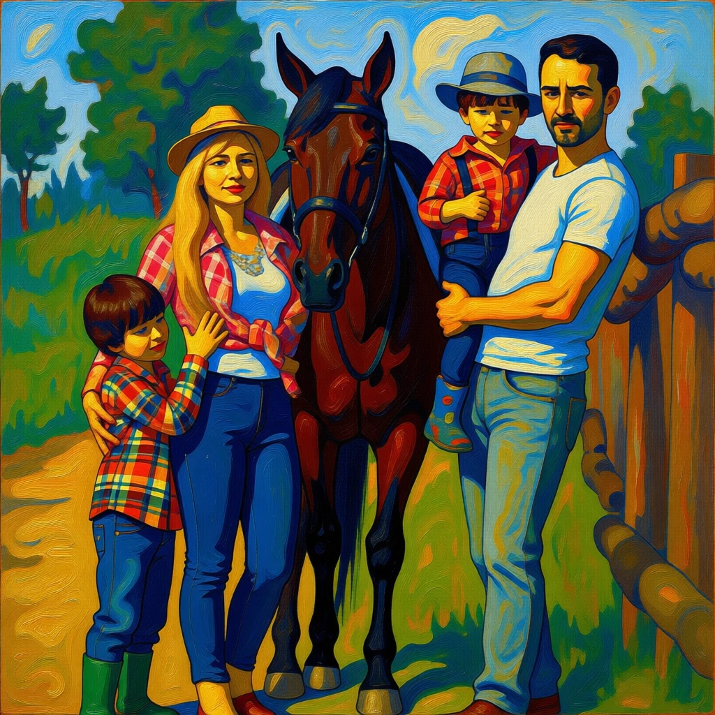 Painting • Post-Impressionism generated by PortraitArt