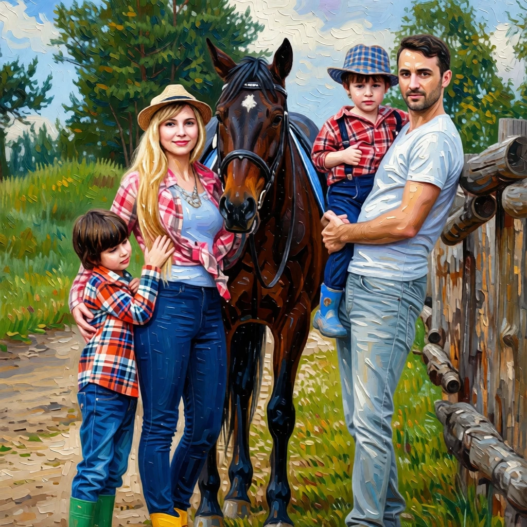 Painting • Realism generated by PortraitArt