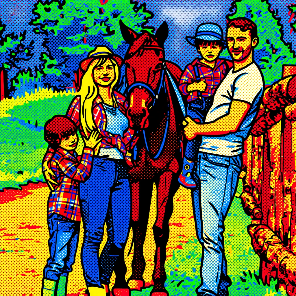 Halftone Pop Art generated by PortraitArt