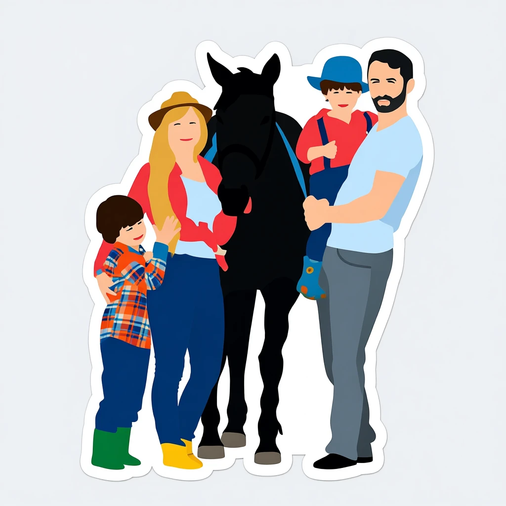 Sticker Design generated by PortraitArt