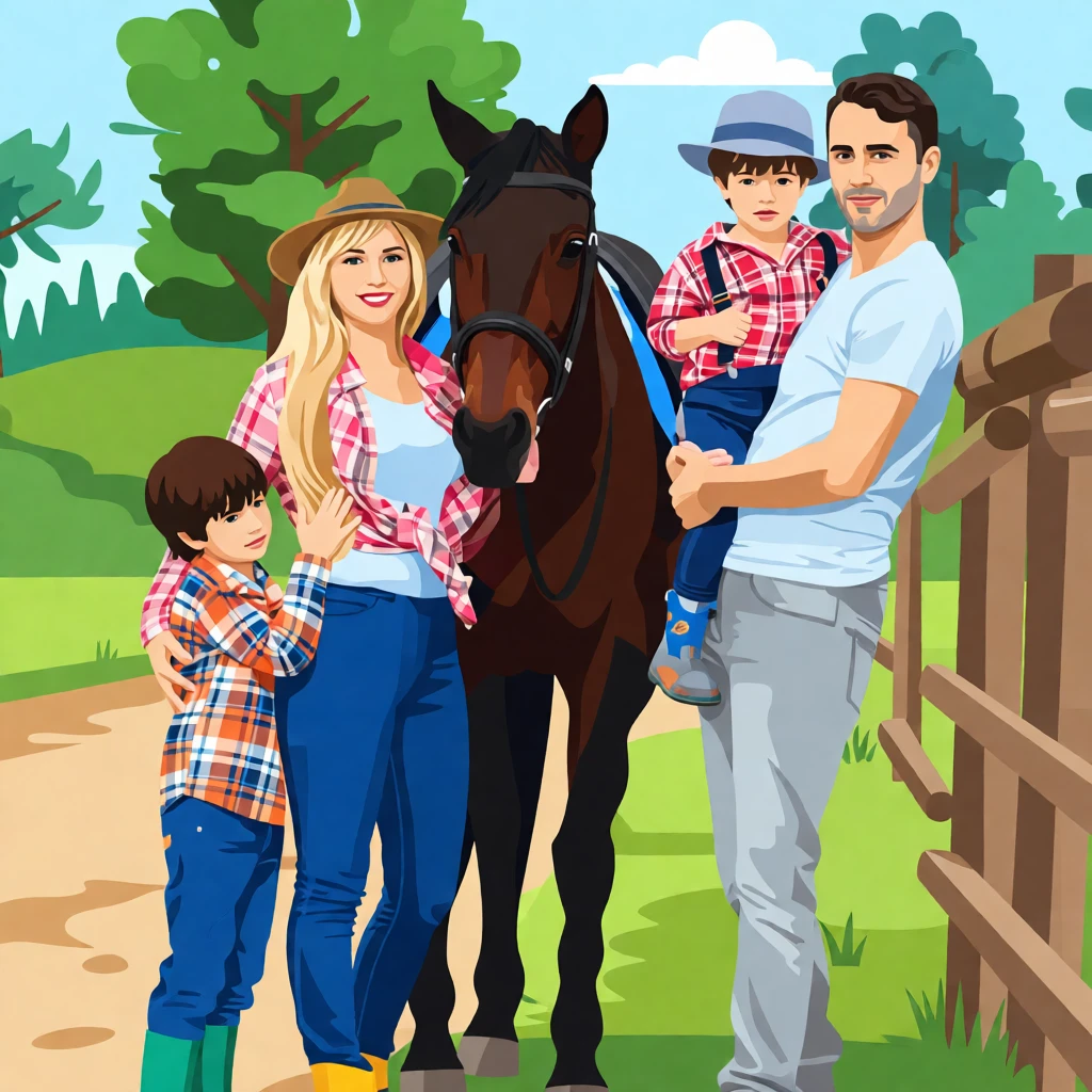 Vector Illustration generated by PortraitArt