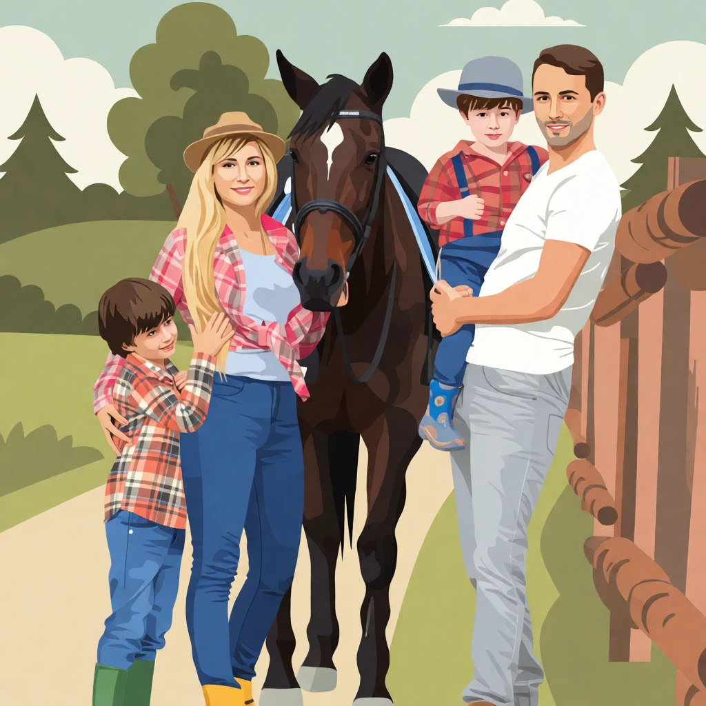 Vintage Illustration generated by PortraitArt