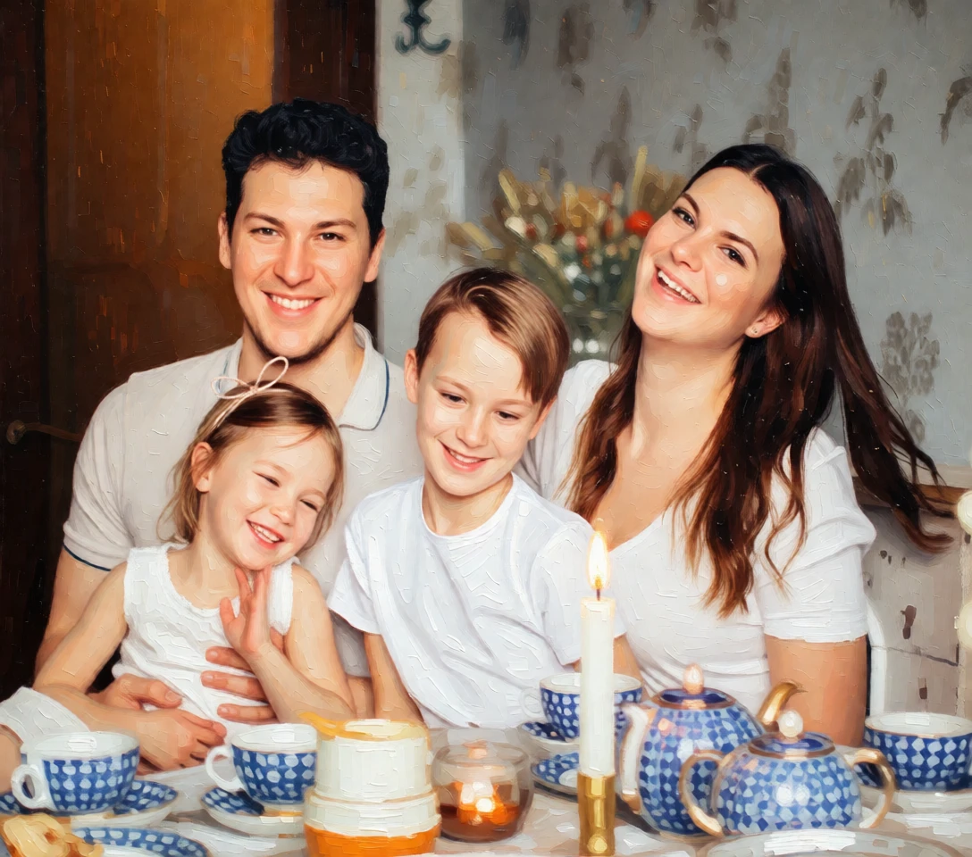 Acryclic Painting generated by PortraitArt