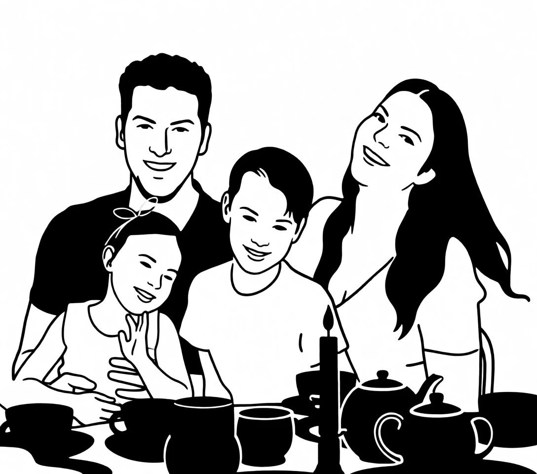 Black & White generated by PortraitArt