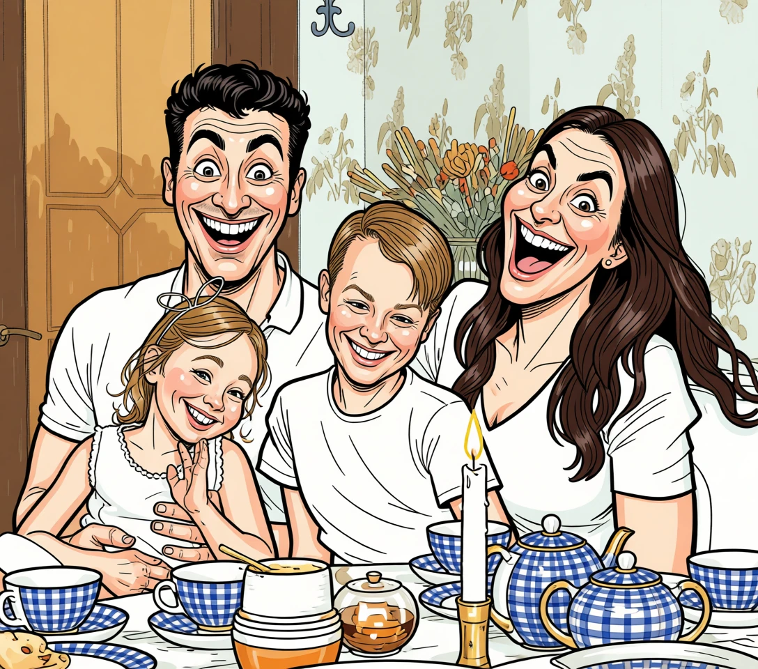 Caricature Painting generated by PortraitArt