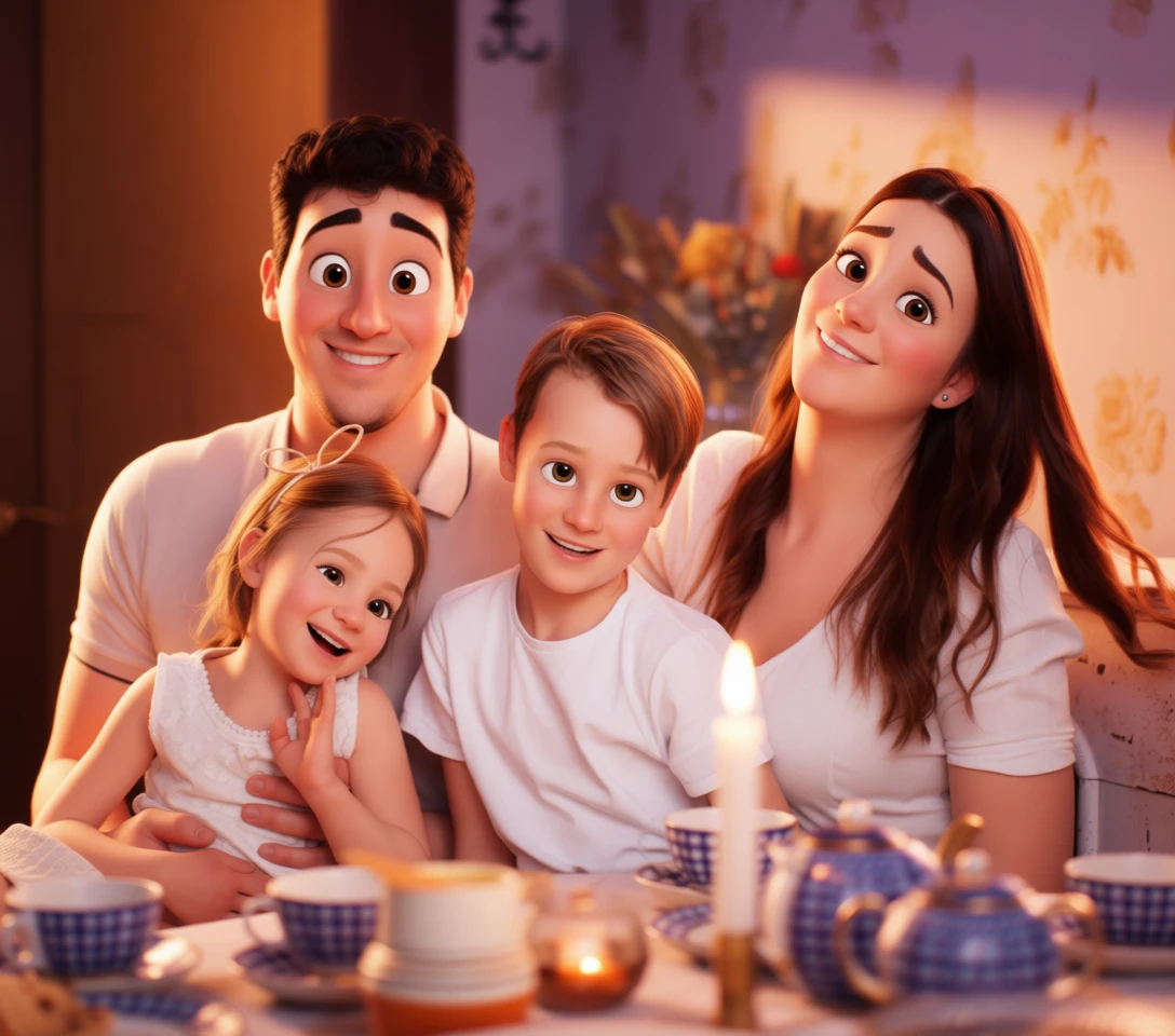 Cartoon 3D generated by PortraitArt